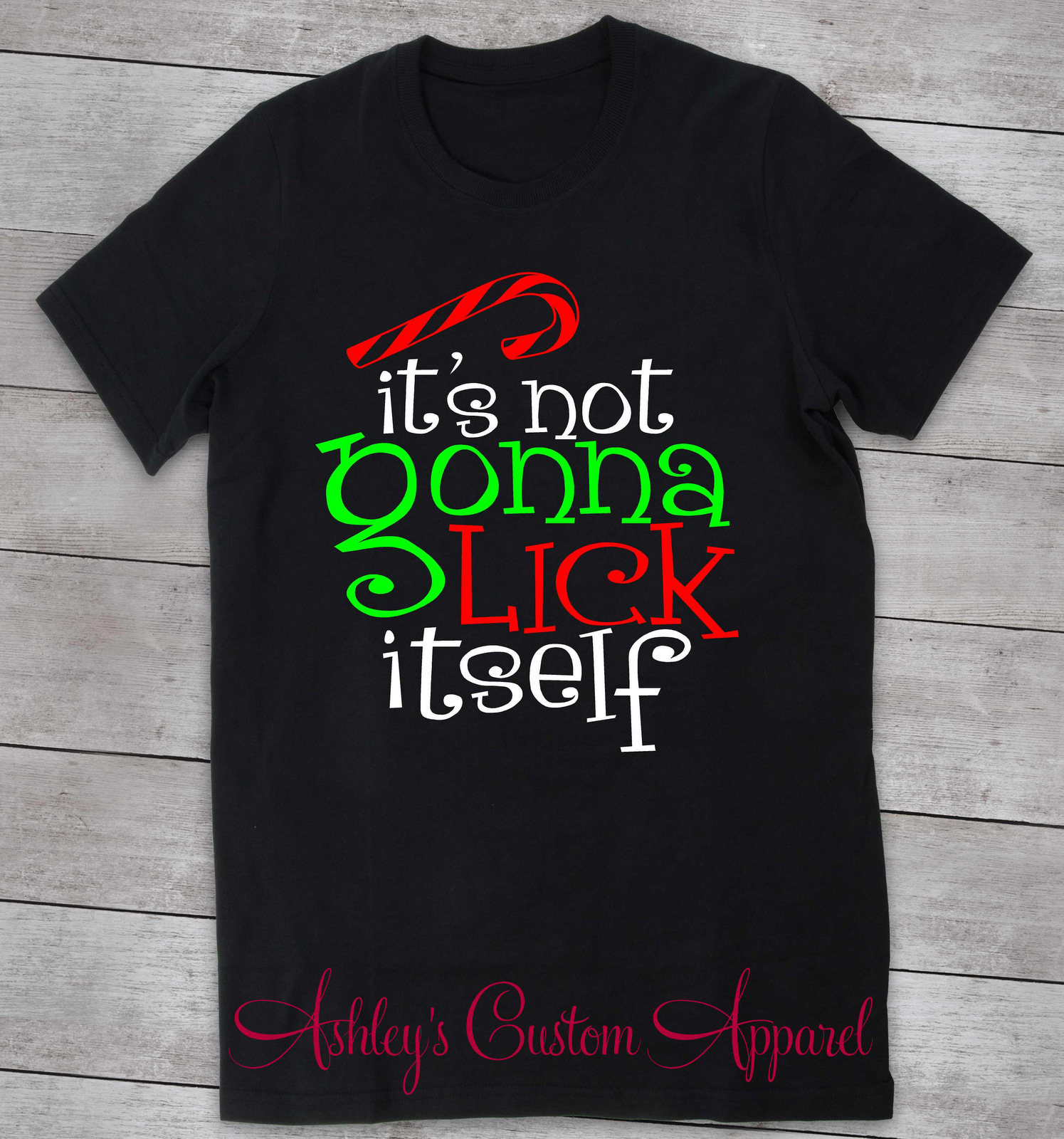 Lustiges Weihnachts-Shirt, Weihnachts-T-Shirts Für Frauen, Zuckerstangen-Shirt, Feiertags-Shirts, Erwachsenen-Humor, Weihnachtsfeier-T-stück von AshleysCustomApparel