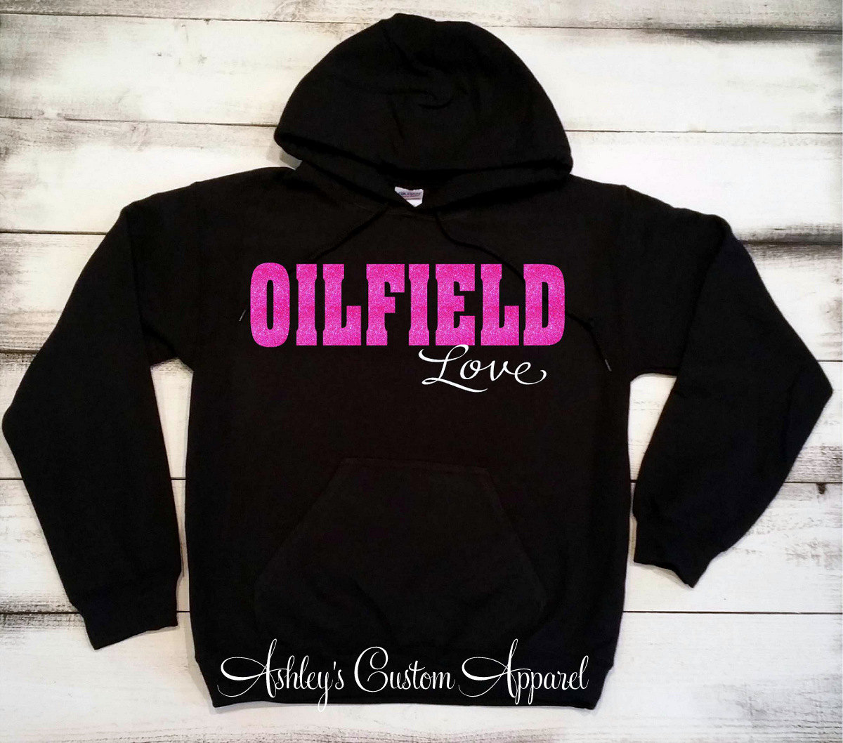 Ölfeld Frau, Hoodie, Liebe, T-Shirts, Freundin Shirt, Stolz, Geschenke Für Sie, Ölfeld, Ölbohrinsel von AshleysCustomApparel