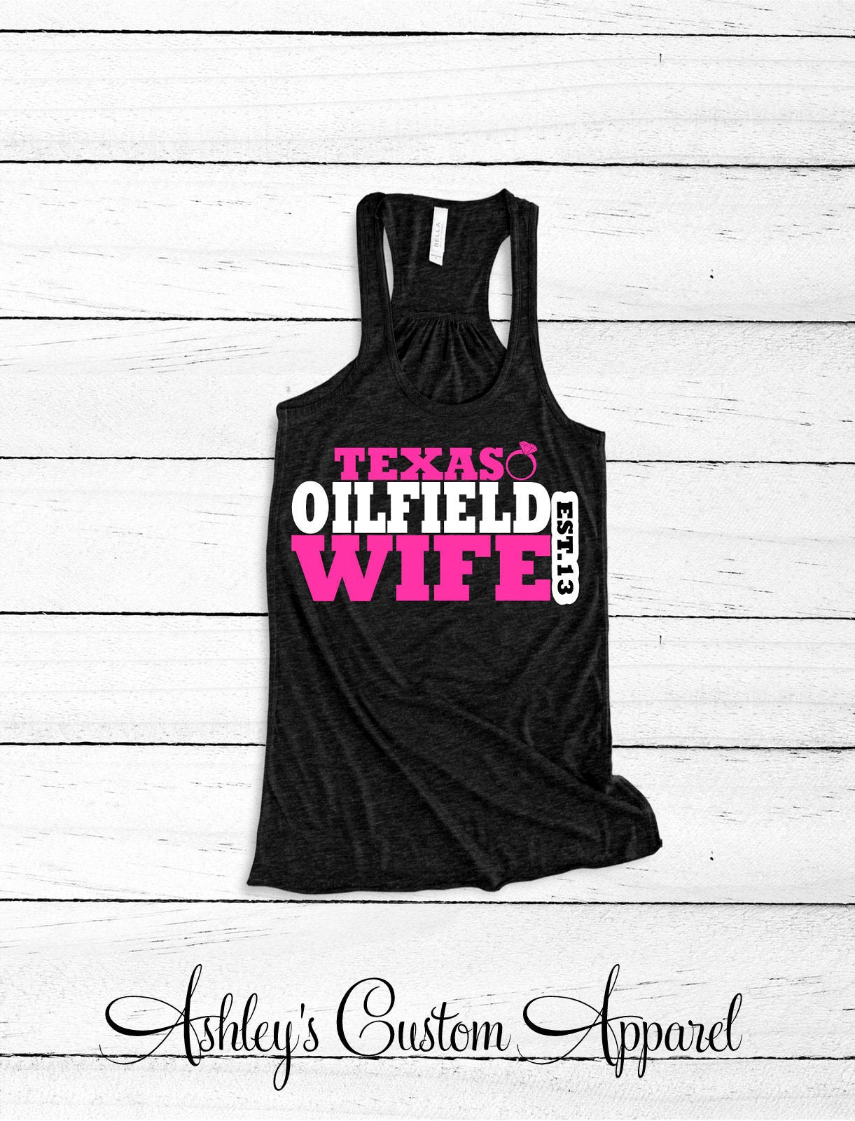 Ölfeld Frau Hemden Texas Tank Top Stolz Tshirts Frauen T-Shirt Verwöhnte Roughneck Benutzerdefinierte Öl von AshleysCustomApparel