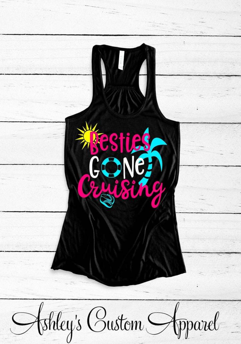 Passendes Girls Trip Shirt - Cruise Shirts Group Ship Tops von AshleysCustomApparel