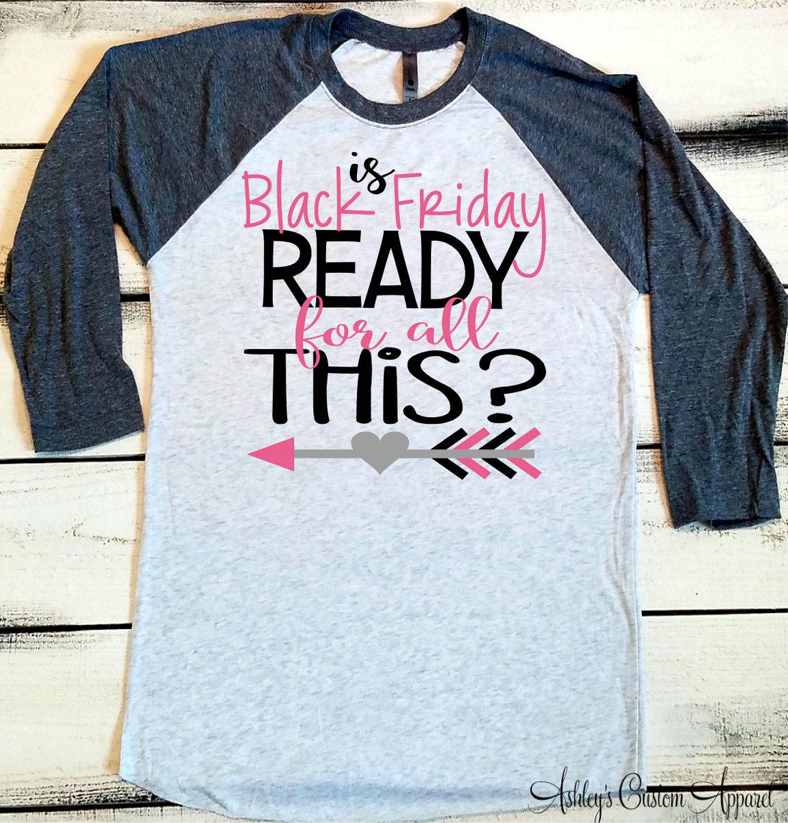 Schwarzer Freitag Shirts, Feiertags-Shirts, Einkaufs-Shirts, Team, Einkaufen Ist Mein Cardio, Baseball-T-Shirt, Erntedank-Verkauf von AshleysCustomApparel