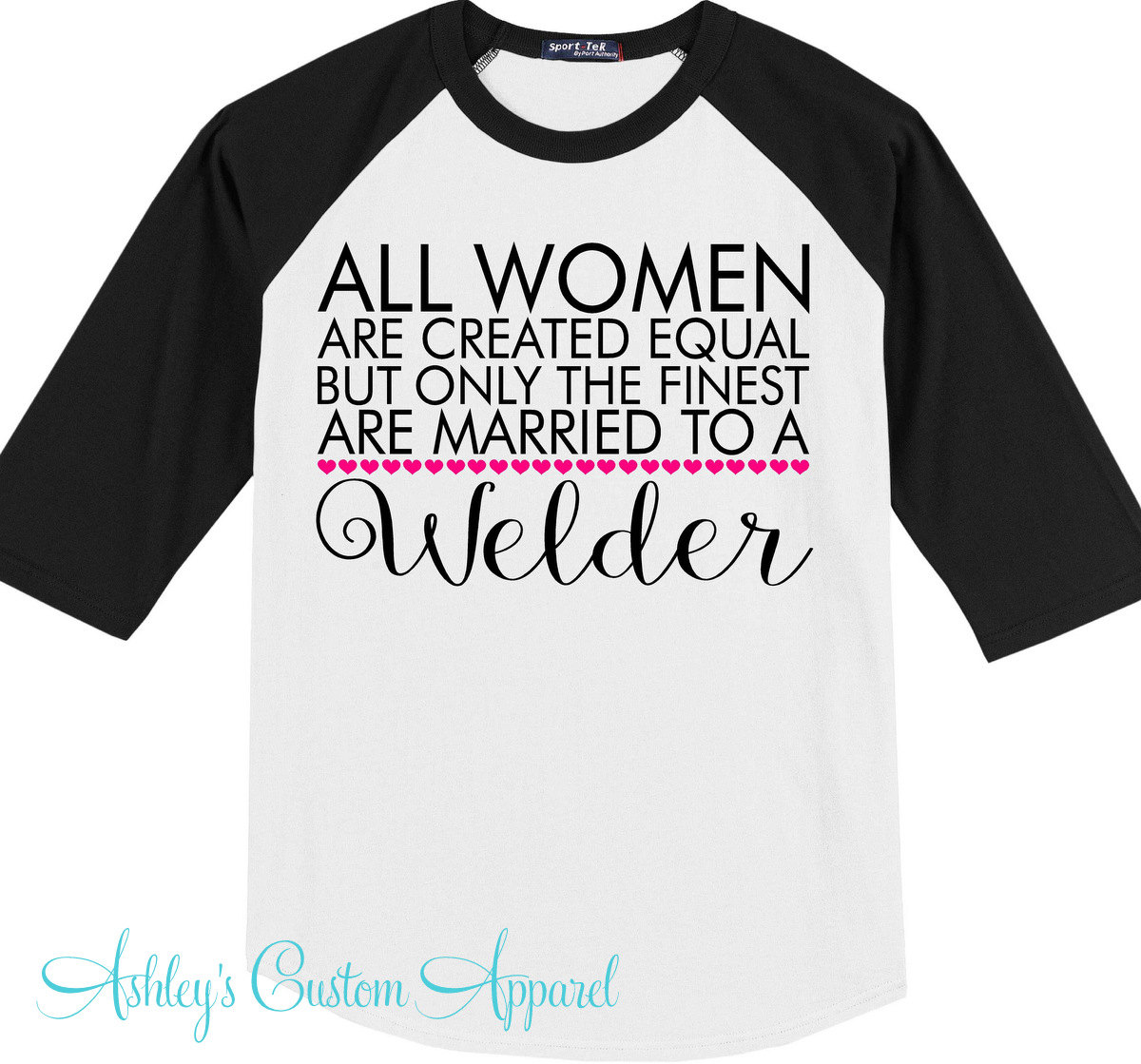 Schweißer Frau, Freundin, Shirt, Frau Hoodie, Ich Liebe Meinen Mann, Stolze Individuelle Geschenke, Röhre von AshleysCustomApparel