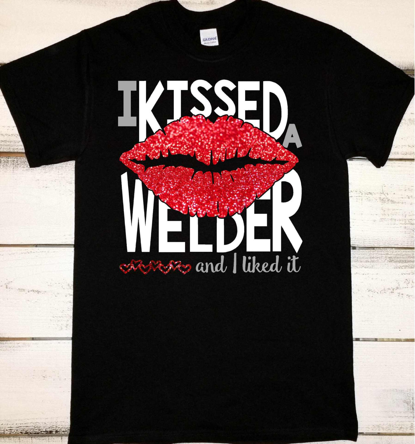 Schweißer Frau Shirt, Stolze Frau, Ich Liebe Meinen Schweißer, T-Shirts, Geschenke Für Einen Röhren-Schweißer, Sie, Shirts von AshleysCustomApparel
