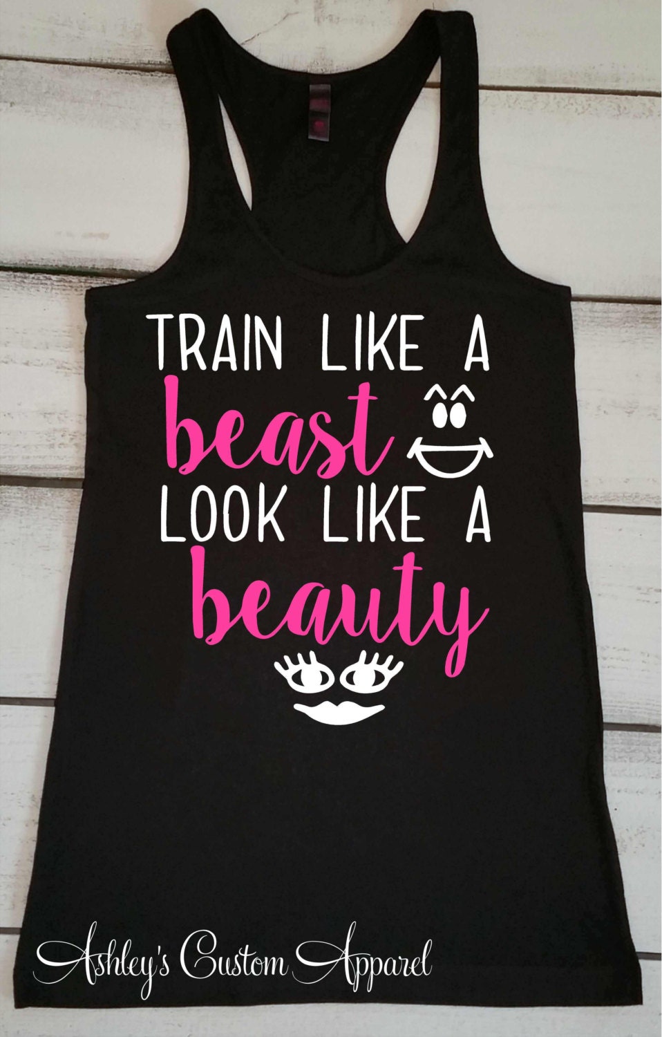 Süßes Workout-Oberteil Für Frauen, Fitness Tank Tops, Fitnessstudio Motivation, Gym Shirts, Inspirierende Zitate Und Sprüche, Laufshirts von AshleysCustomApparel