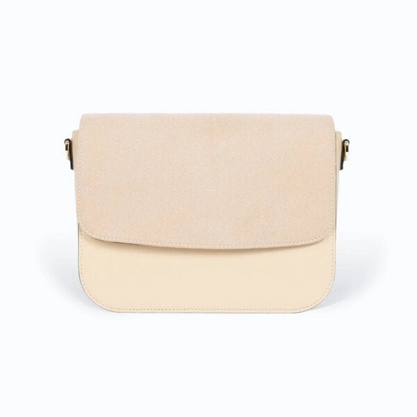 Ashoka Paris Brigitte Oxymore Tasche aus Bambus Sand von Ashoka Paris