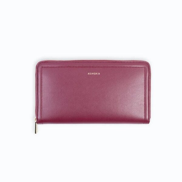 Ashoka Paris Companion Couture Geldbörse Bordeaux Uppeal von Ashoka Paris
