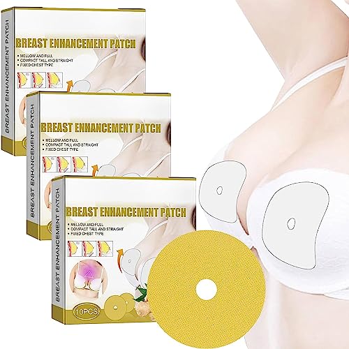 DYCECO Breast Enhancement Patch,2023 New Ginger Breast Enhancement Patches, Breast Firming Patch,Breast Enhancement Upright Lifter Enlarger Patch (3 Pcs) von Ashopfun