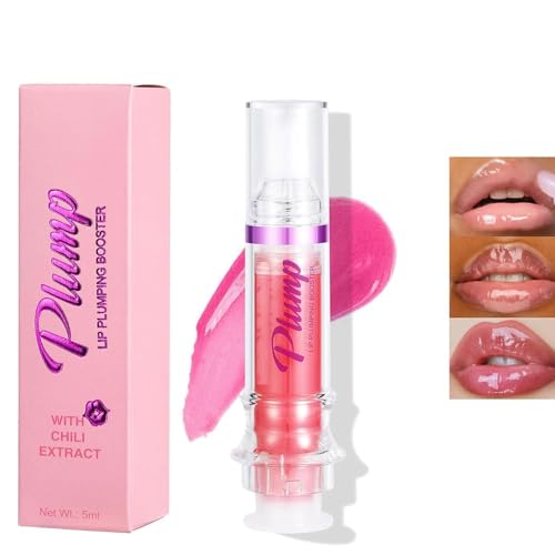 Keiko Plump Serum,Keiko Lip Plumper,Lip Gloss,Plump Lip Plumping Booster,Lip Plumper Booster Gloss,Plumping Lip Oil With Chili Extract,Lip Plumping Booster Plump,Ultra-Hydrating & Nourishing (3#) von Ashopfun