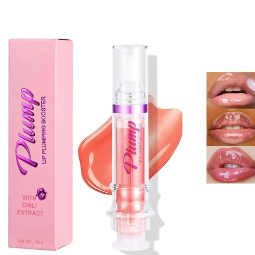 Keiko Plump Serum,Keiko Lip Plumper,Lip Gloss,Plump Lip Plumping Booster,Lip Plumper Booster Gloss,Plumping Lip Oil With Chili Extract,Lip Plumping Booster Plump,Ultra-Hydrating & Nourishing (6#) von Ashopfun