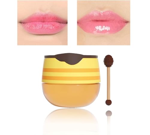 Lip MasK,Honey Lip Mask,Sleeping Lip Mask,Chapped Lip Mask,Propolis Moisturizing Honey Lip Mask Lip Balm Nourishing Anti-Wrinkle Lip Care, Restore,Hydrate & Plump Dry (Honey) von Ashopfun