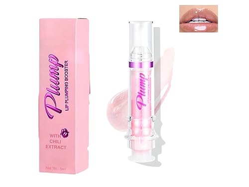 Lip Plumper, Girabella Lip Plumper, Plumping Lip Gloss,Lip Plumper Gloss,Lip Plumping Booster Gloss,Plump and Pout Lip Plumper,Long Lasting Moisturizing Shimmer Lip Plumper (02#) von Ashopfun