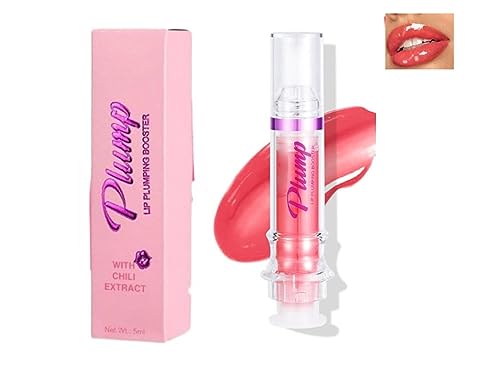 Lip Plumper, Girabella Lip Plumper, Plumping Lip Gloss,Lip Plumper Gloss,Lip Plumping Booster Gloss,Plump and Pout Lip Plumper,Long Lasting Moisturizing Shimmer Lip Plumper (04#) von Ashopfun