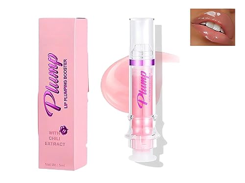 Lip Plumper, Girabella Lip Plumper,Plumping Lip Gloss,Lip Plumper Gloss,Lip Plumping Booster Gloss,Plump and Pout Lip Plumper,Long Lasting Moisturizing Shimmer Lip Plumper (01#) von Ashopfun