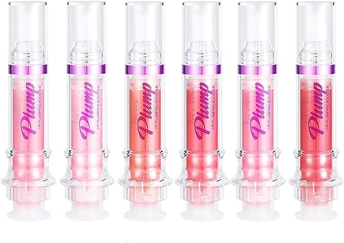 Lip Plumper, Girabella Lip Plumper,Plumping Lip Gloss,Lip Plumper Gloss,Lip Plumping Booster Gloss,Plump and Pout Lip Plumper,Long Lasting Moisturizing Shimmer Lip Plumper (Mixed) von Ashopfun