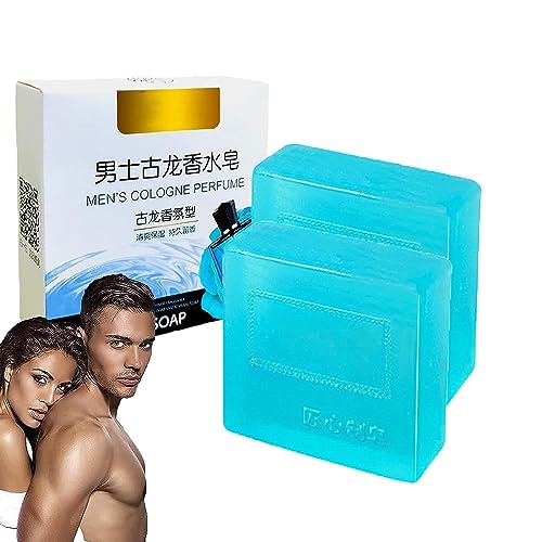 SuaveSplash Men's Essence Cologne Bar, 2023 New Men's Cologne Perfume Soap,All Natural Exfoliating Soap Bars,Men’s Cologne Essential Oil Soap,Mens Soap For Men To Attract Women (2 Pcs) von Ashopfun