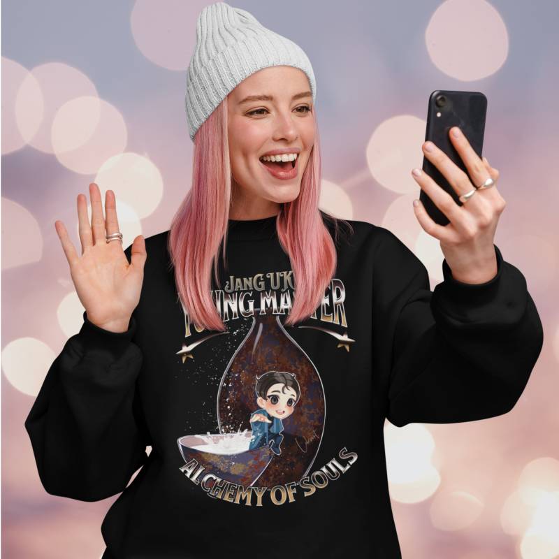 Alchemy Of Souls Fanart Handdrawing Design Jang Uk, Kdrama Sweatshirt, Kpop Bootleg Retro Funny Shirt von AsiaSpirits