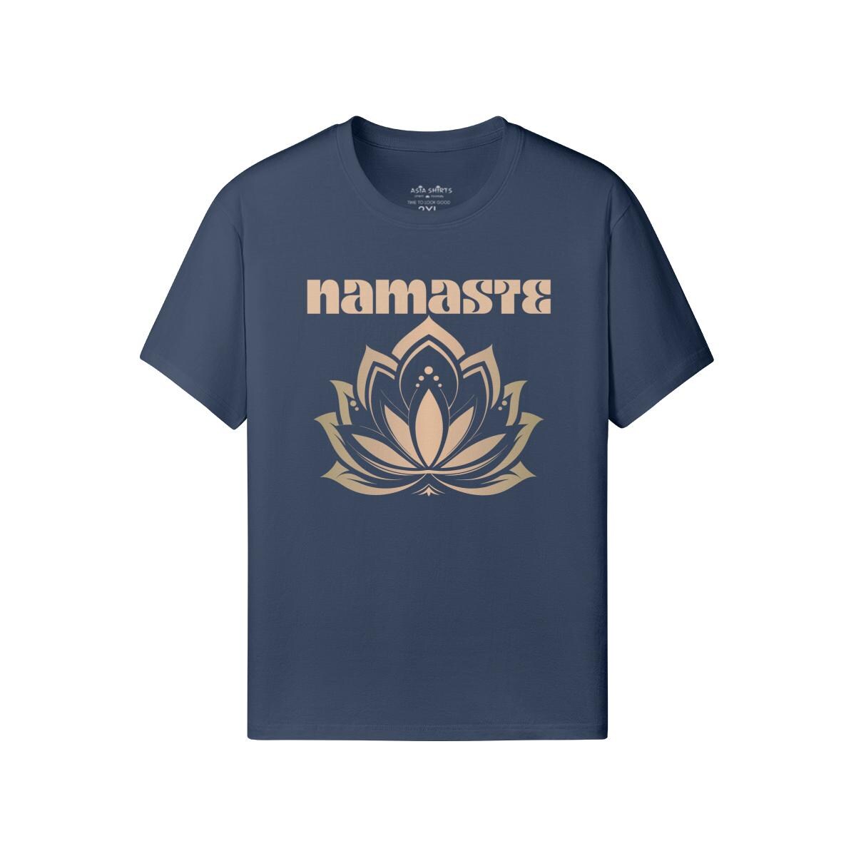 Unisex T-Shirt 100% Baumwolle "Namaste" von AsiaSpirits