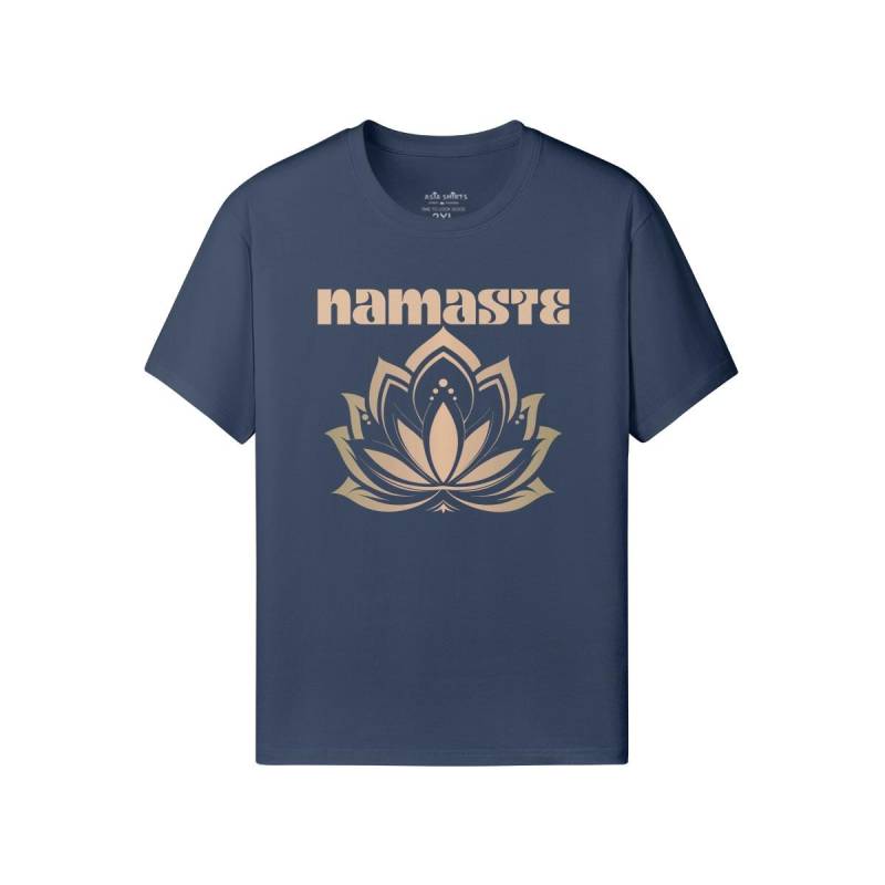 Unisex T-Shirt 100% Baumwolle "Namaste" von AsiaSpirits