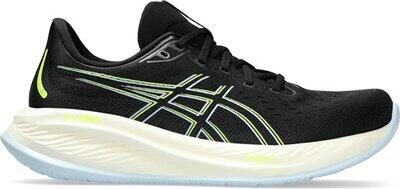 ASICS Herren Laufschuhe GEL-CUMULUS 26 BLACK/SAFETY YELLOW - Gr. - 44.5 von Asics