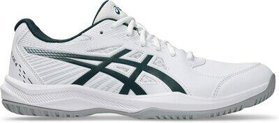 ASICS Herren Tennisoutdoorschuhe COURT SLIDE 4 WHITE/SAXON GREEN - Gr. - 43.5 von Asics