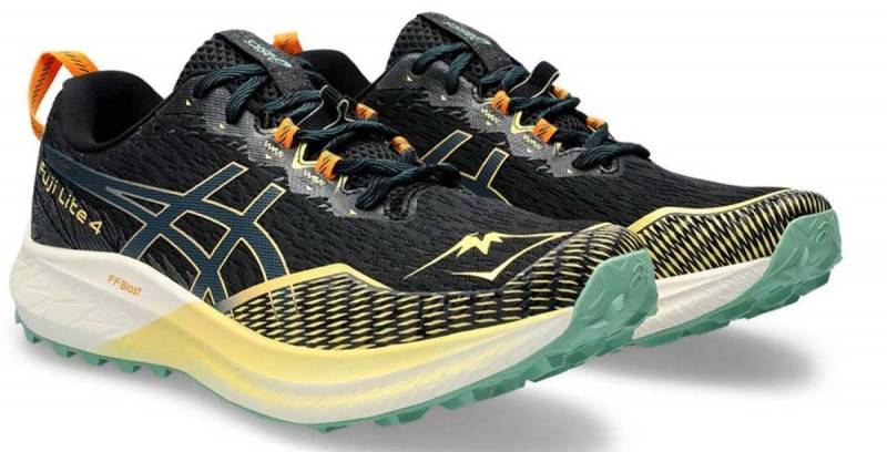Asics Asics Fuji Lite 4 Herren Trail Running Laufschuhe 1011B698 002 Trailrunningschuh von Asics