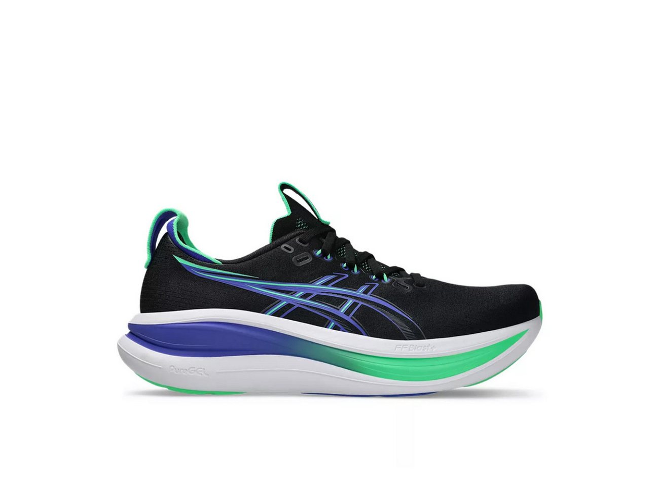 Asics Asics Gel-Nimbus 28 Herren Black Cobald Burst Laufschuh von Asics