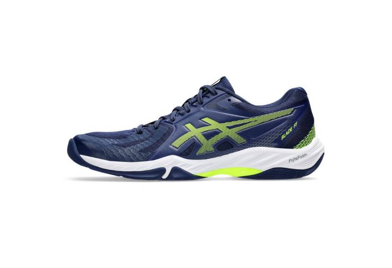 Asics BLADE FF - Herren Hallenschuh - Blue Expanse/Safety Yellow Hallenschuh von Asics