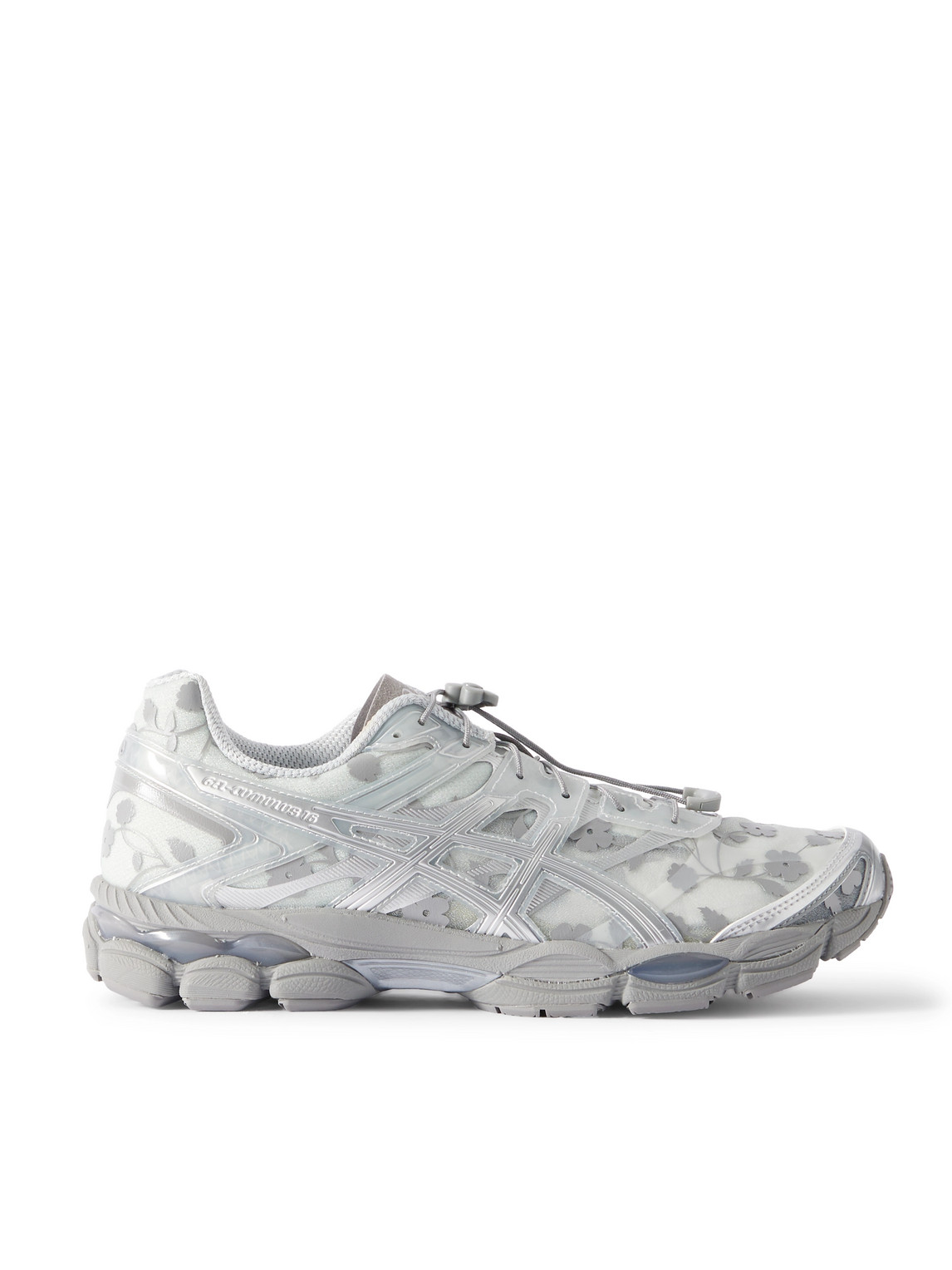 Asics - Cecilie Bahnsen GEL-CUMULUS 16 Rubber-Trimmed Mesh Sneakers - Men - Gray - UK 11 von Asics