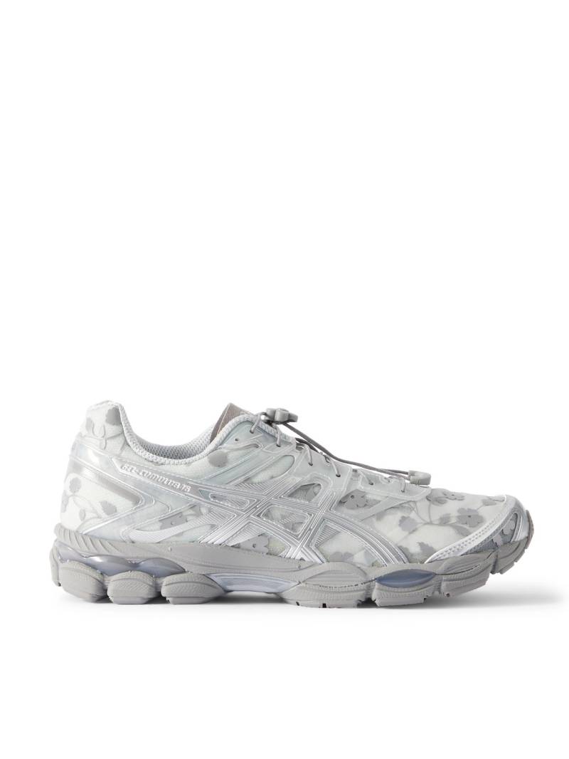 Asics - Cecilie Bahnsen GEL-CUMULUS 16 Rubber-Trimmed Mesh Sneakers - Men - Gray - UK 9.5 von Asics