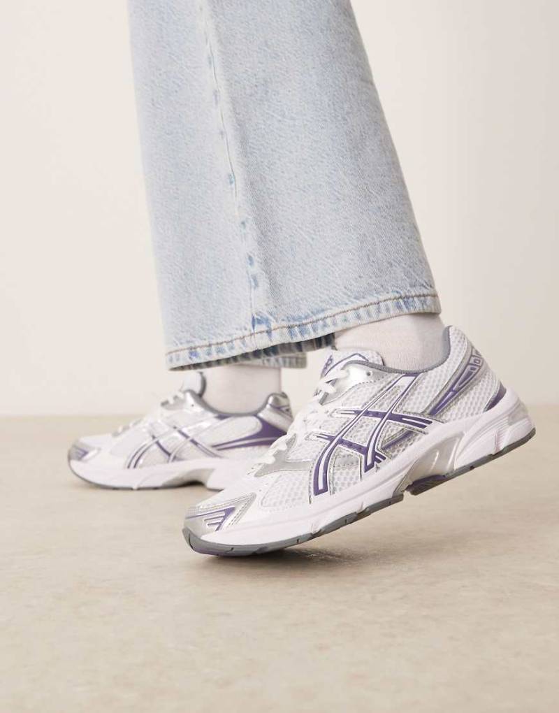 Asics - GEL-1130 - Sneaker in Weiß und Lila von Asics