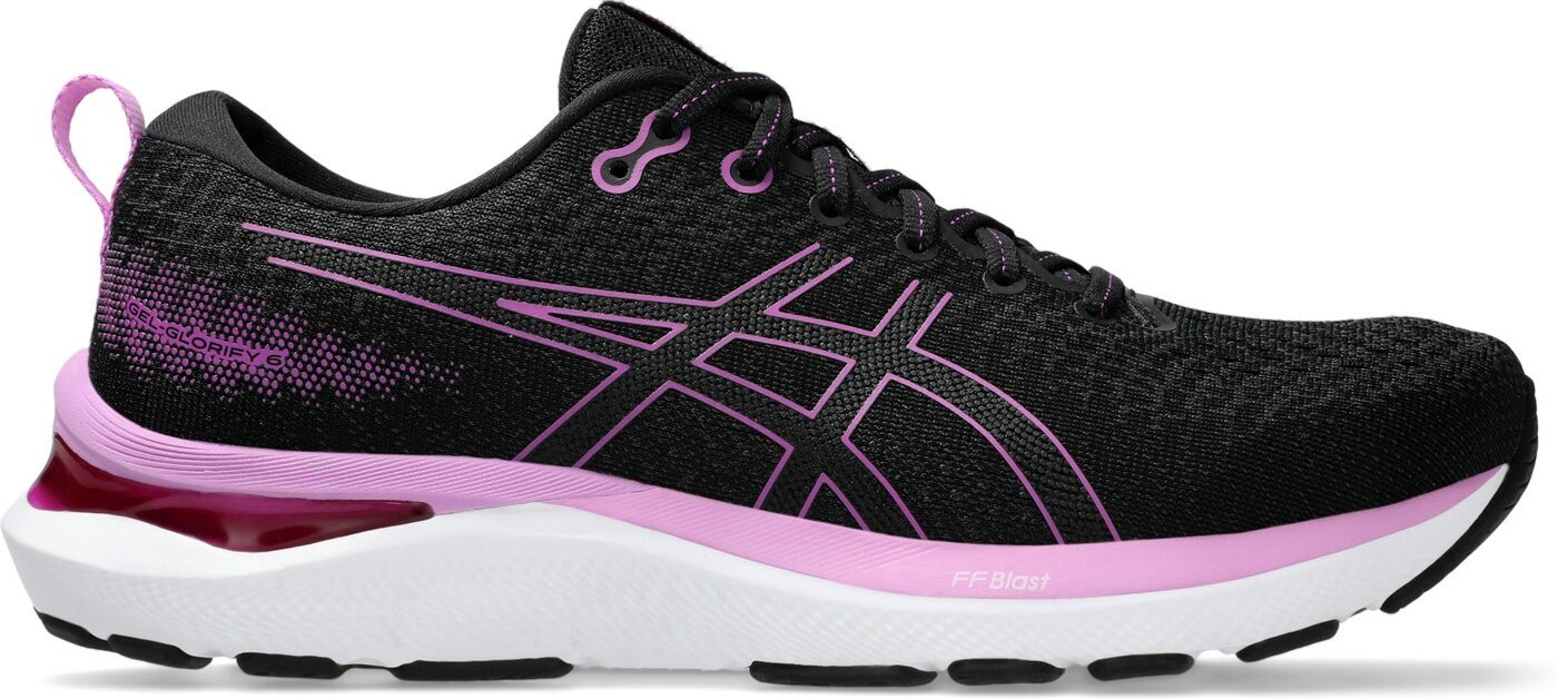 Asics GEL-GLORIFY 6 BLACK/BOLD MAGENTA Laufschuh von Asics