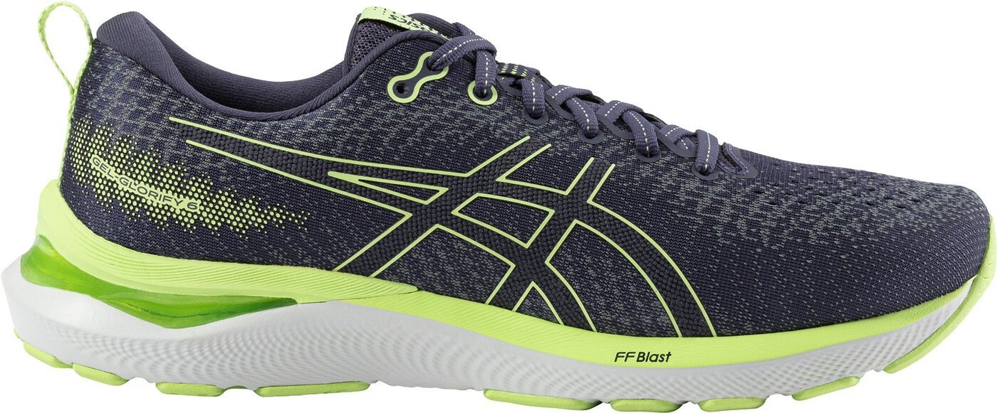 Asics GEL-GLORIFY 6 INDIGO FOG/LIME GREEN Laufschuh von Asics