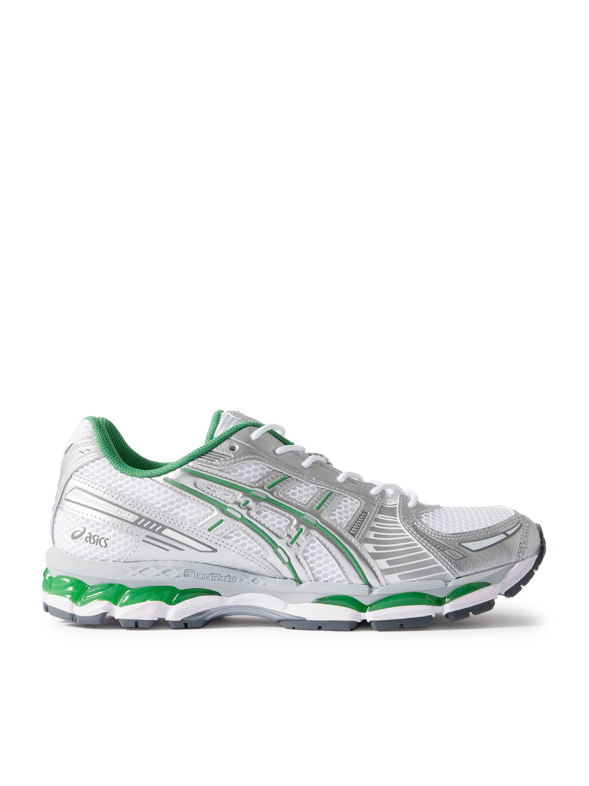 Asics - GEL-KAYANO® 12.1 Rubber-Trimmed Mesh Sneakers - Men - White - UK 8.5 von Asics
