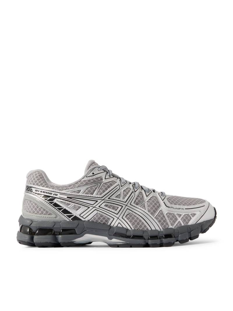 Asics - GEL-KAYANO® 20 Rubber-Trimmed Mesh Sneakers - Men - Silver - UK 10.5 von Asics