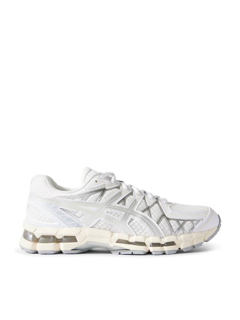 Asics - GEL-KAYANO® 20 Rubber-Trimmed Mesh Sneakers - Men - White - UK 6 von Asics