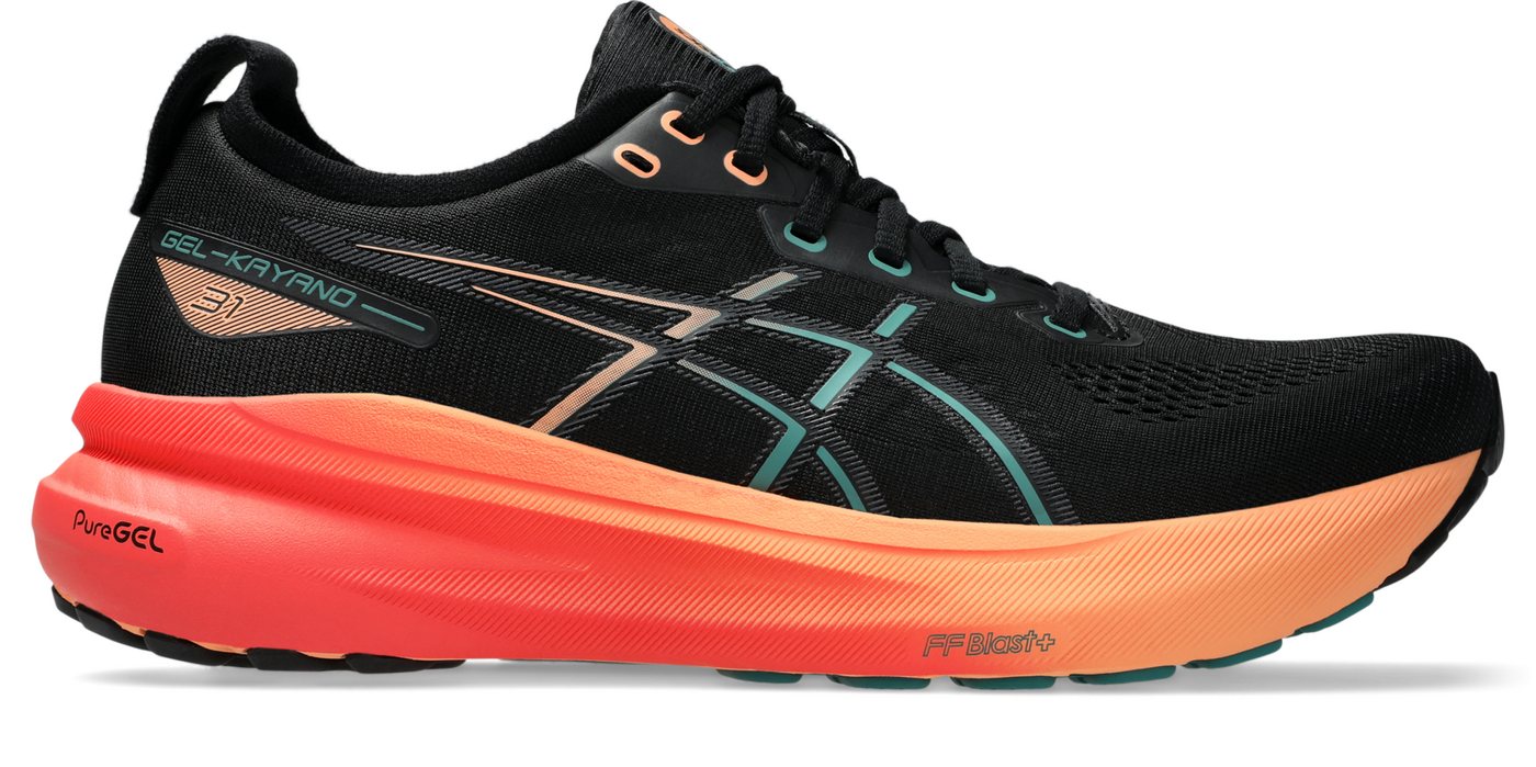 Asics GEL-KAYANO 31 BLACK/RAINY LAKE Laufschuh von Asics