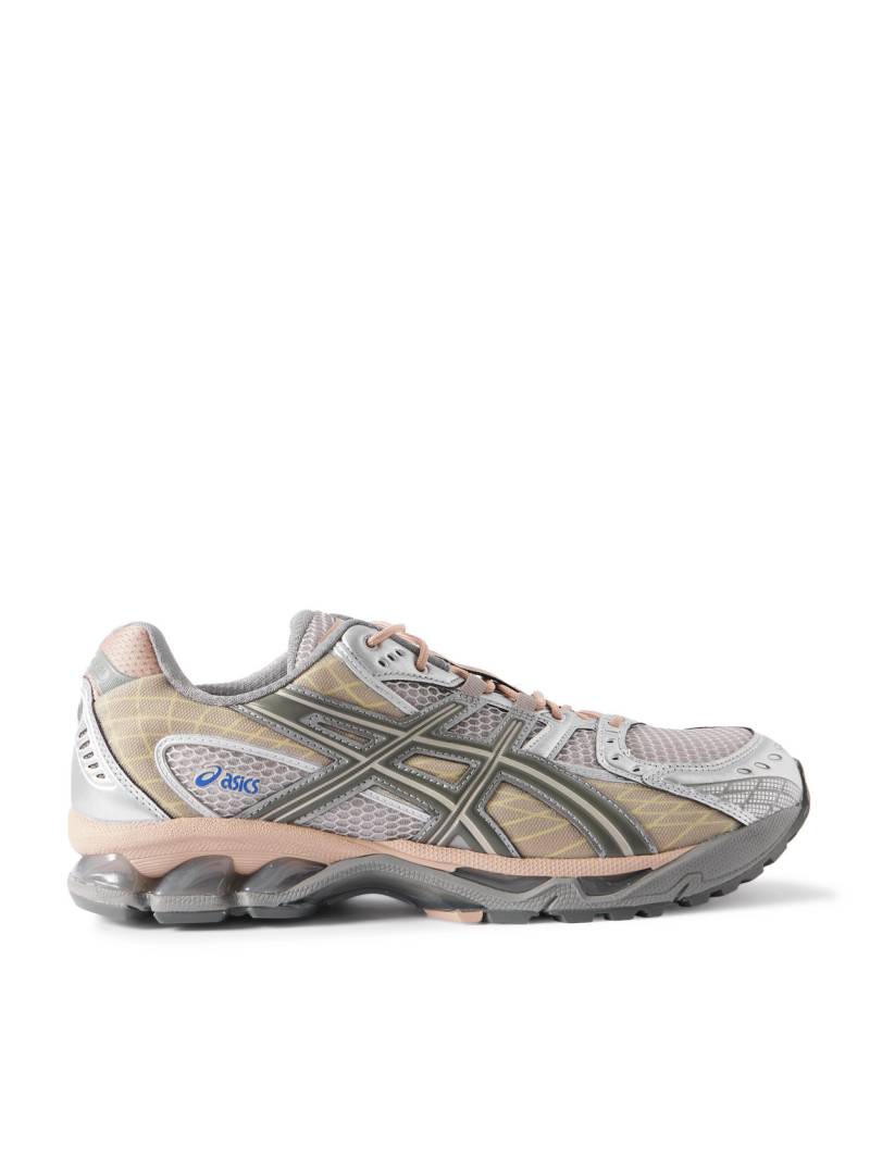 Asics - GEL-NIMBUS 10.1 Rubber-Trimmed Mesh Sneakers - Men - Gray - UK 8.5 von Asics