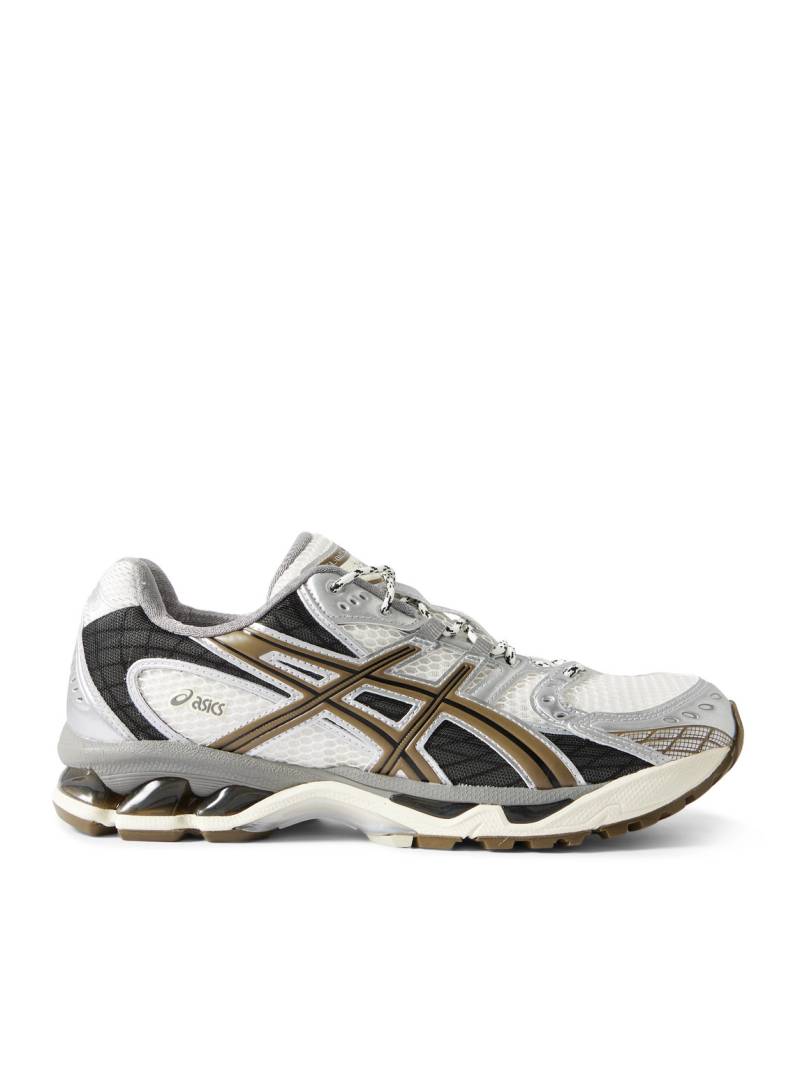 Asics - GEL-NIMBUS 10.1 Rubber-Trimmed Mesh Sneakers - Men - Neutrals - UK 11 von Asics