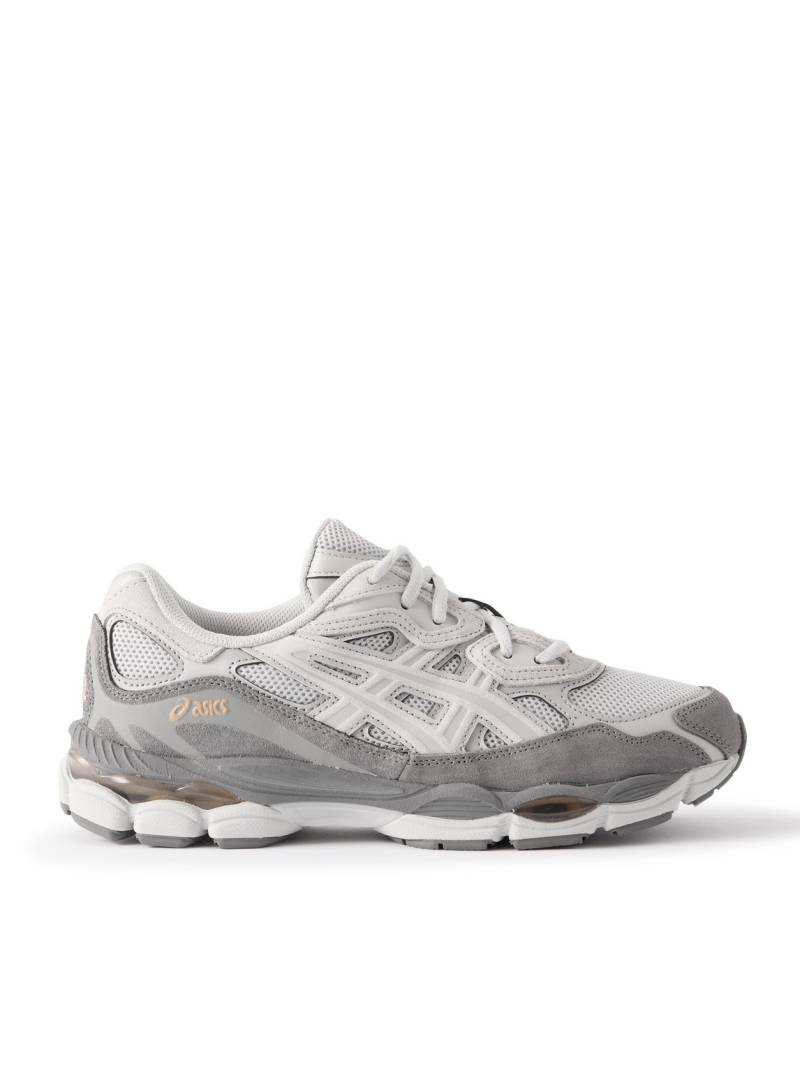 Asics - GEL-NYC Mesh and Suede Sneakers - Men - Gray - UK 7 von Asics