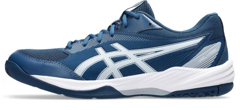 Asics GEL-TASK 4 MAKO BLUE/WHITE Hallenschuh von Asics