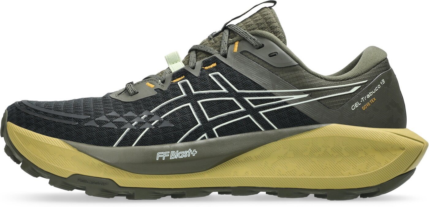 Asics GEL-Trabuco 13 GTX BLACK/WHISPER GREEN Trailrunningschuh von Asics