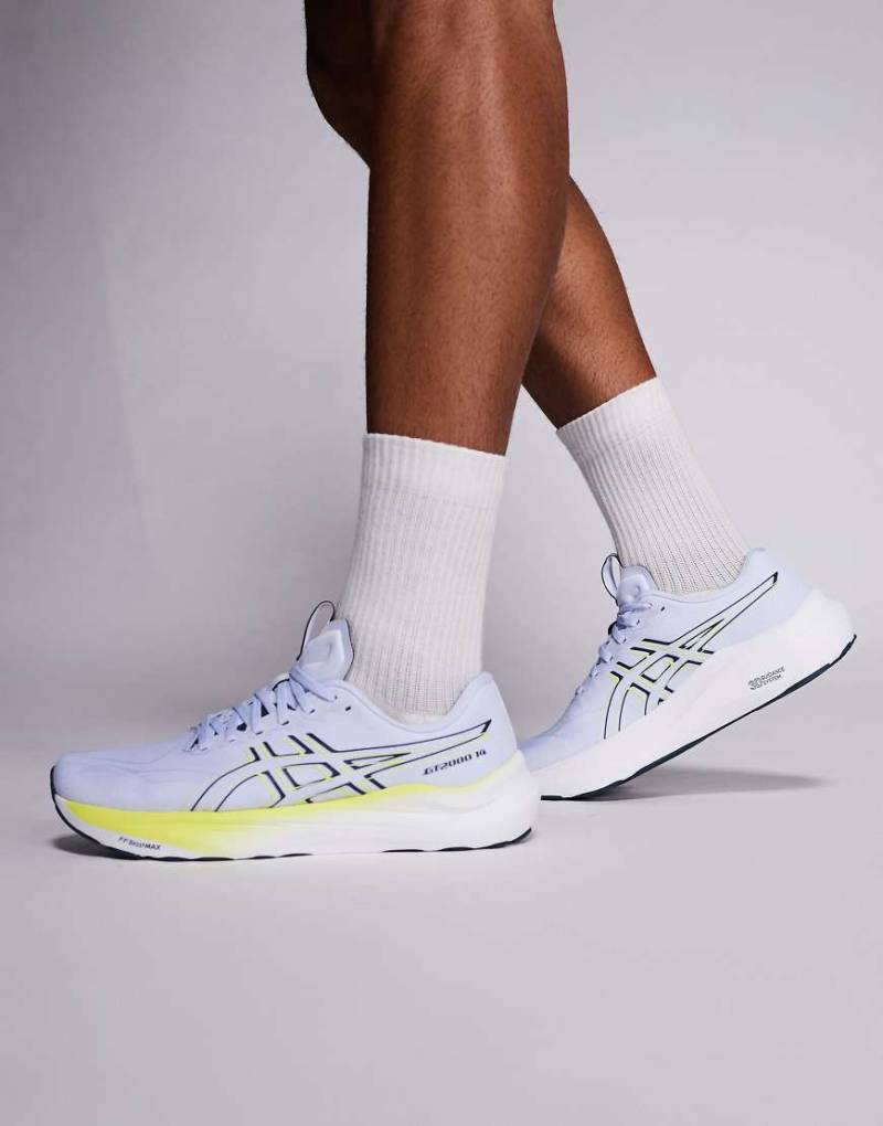 Asics - GT-2000 14 - Laufschuhe in Blue Fade und Tranquil Teal-Blau von Asics