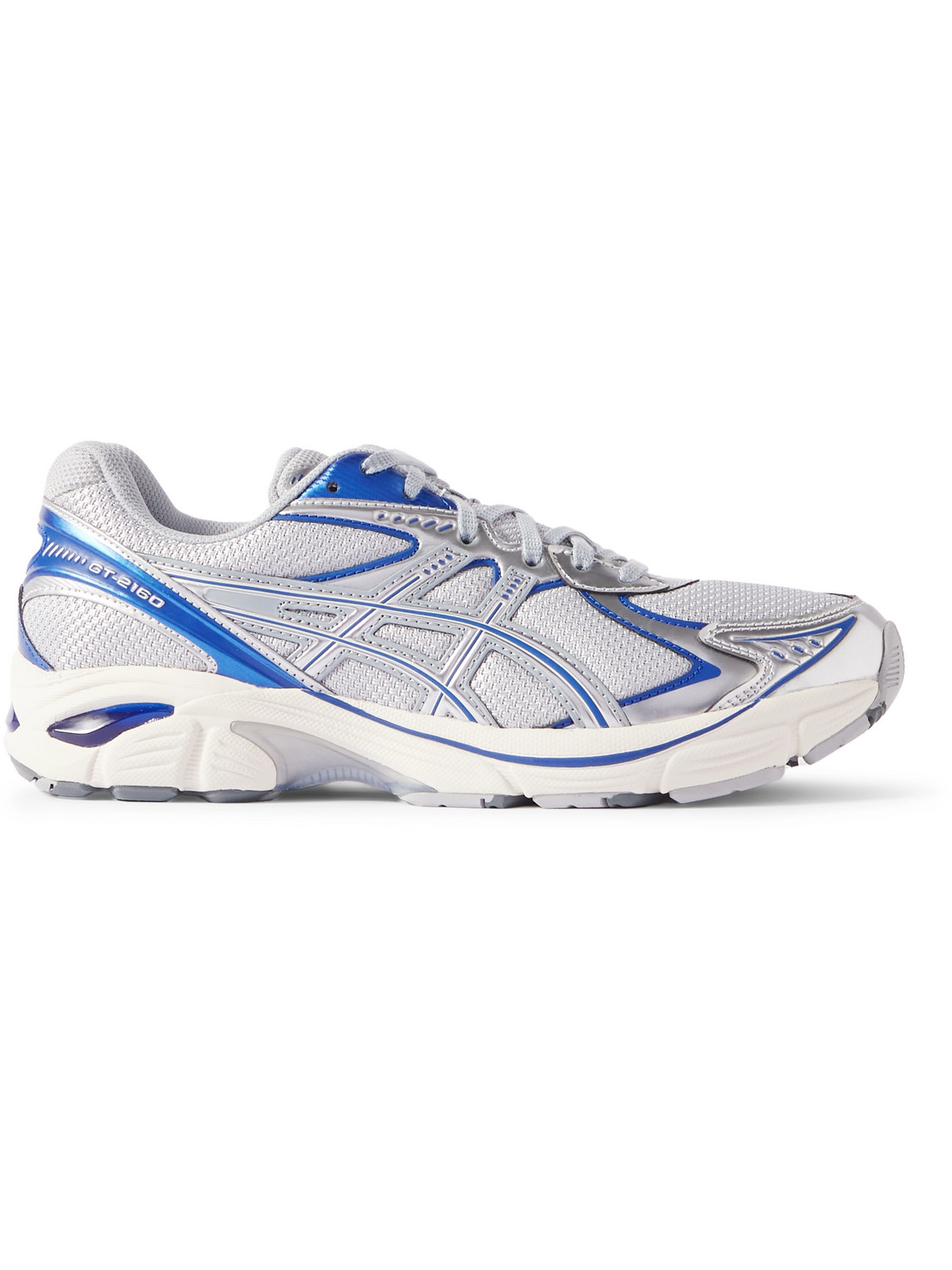 Asics - GT-2160 Metallic Mesh and Leather Sneakers - Men - Blue - UK 9 von Asics