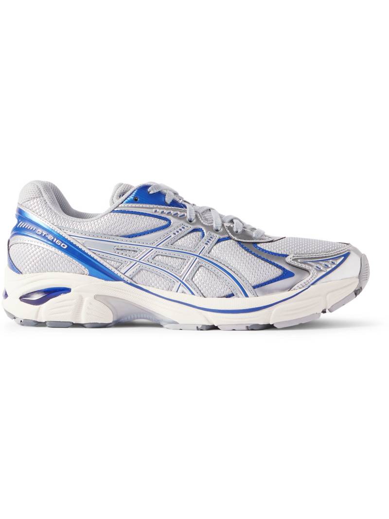 Asics - GT-2160 Metallic Mesh and Leather Sneakers - Men - Blue - UK 9 von Asics