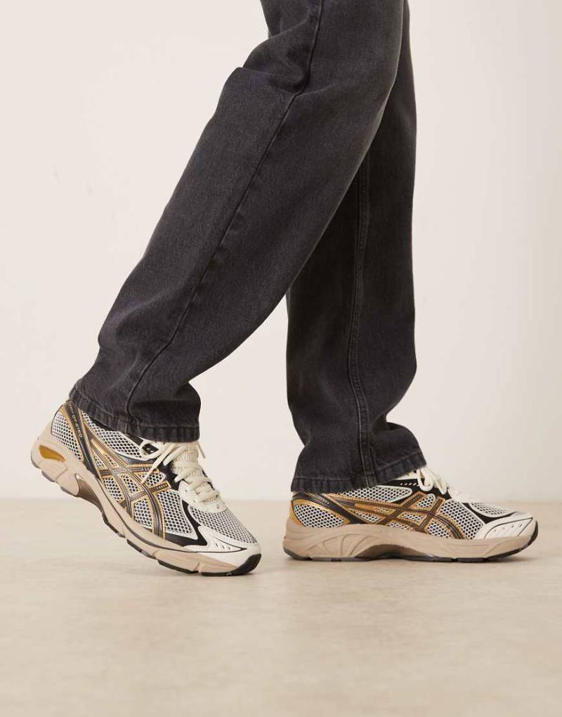 Asics - GT-2160 - Sneaker in Creme und reinem Goldton-Weiß von Asics