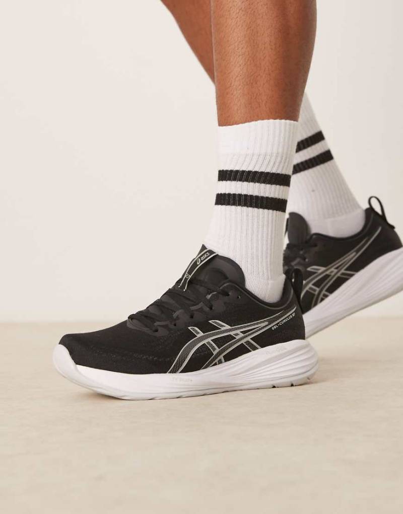 Asics - Gel-Cumulus 27 - Laufsneaker in Schwarz und Beton von Asics