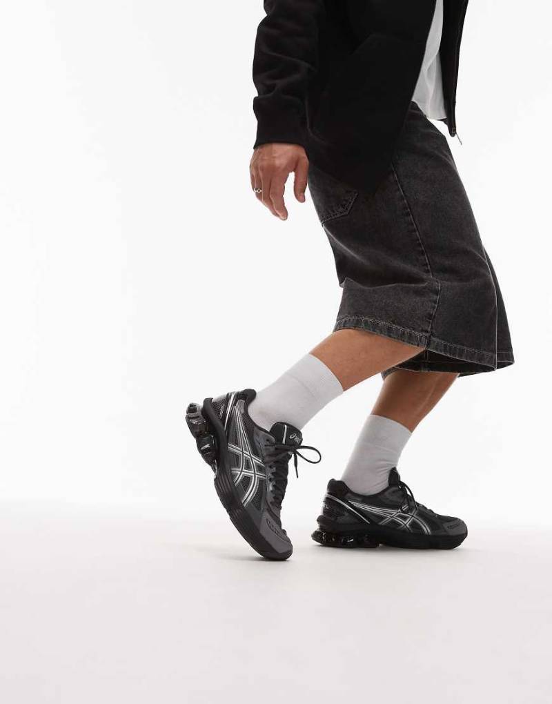 Asics - Gel-Kinetic Fluent - Sneaker in Schwarz und Pure-Silber von Asics