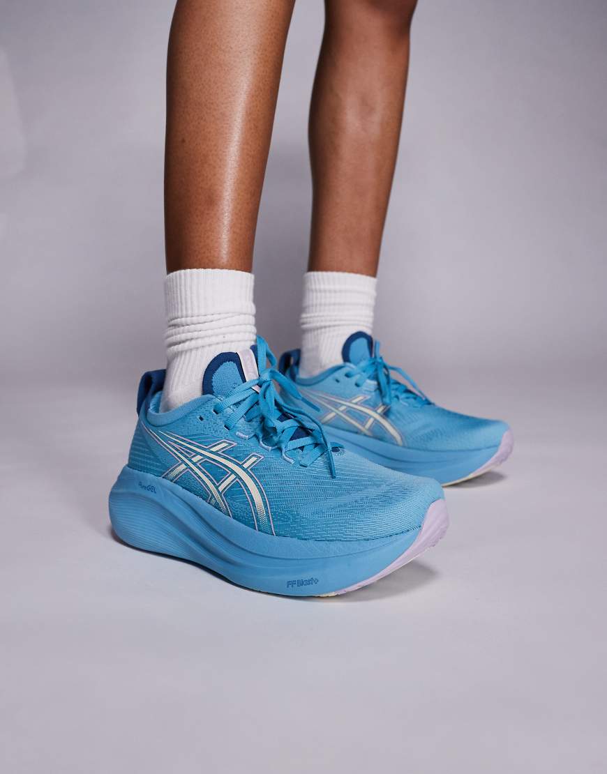 Asics - Gel-Nimbus 27 - Lauf-Sneaker in Blau von Asics