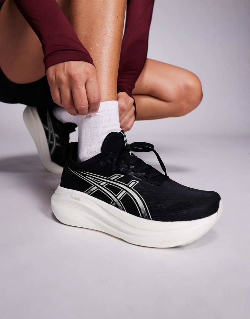 Asics - Gel-Nimbus 27 - Lauf-Sneaker in Schwarz von Asics