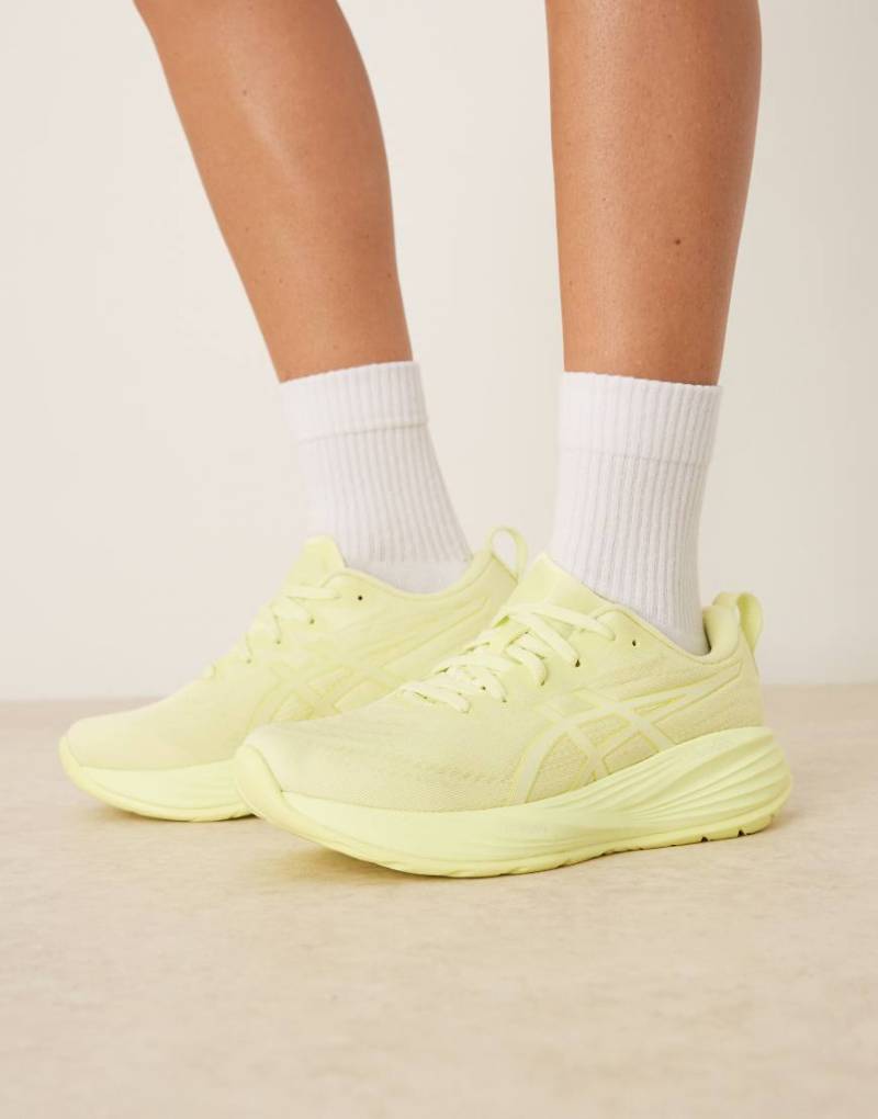 Asics - Gel-cumulus 27 Lite-Show - Lauf-Sneaker in Lite-Show und Huddle Yellow-Weiß von Asics